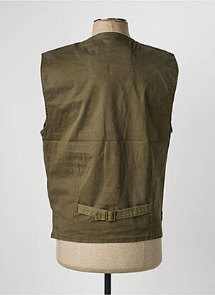Gilet sans manche poches vert DAYTONA homme