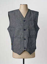 Gilet sans manche poches gris DAYTONA homme