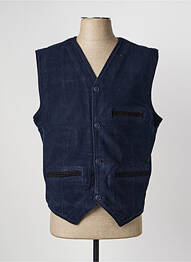 Gilet sans manche poches bleu DAYTONA homme