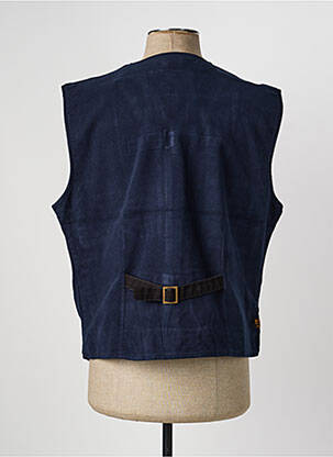 Gilet sans manche poches bleu DAYTONA homme