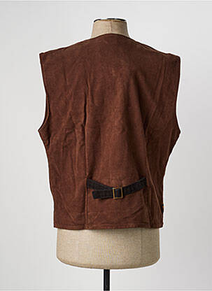 Gilet sans manche poches marron DAYTONA homme
