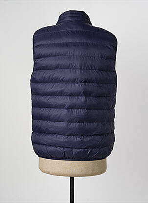 Doudoune poches sans capuche bleu DAYTONA homme