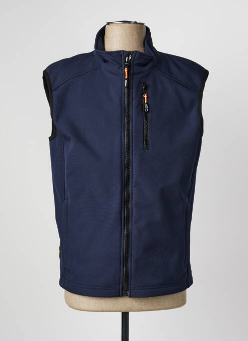 Veste casual poches bleu DAYTONA homme