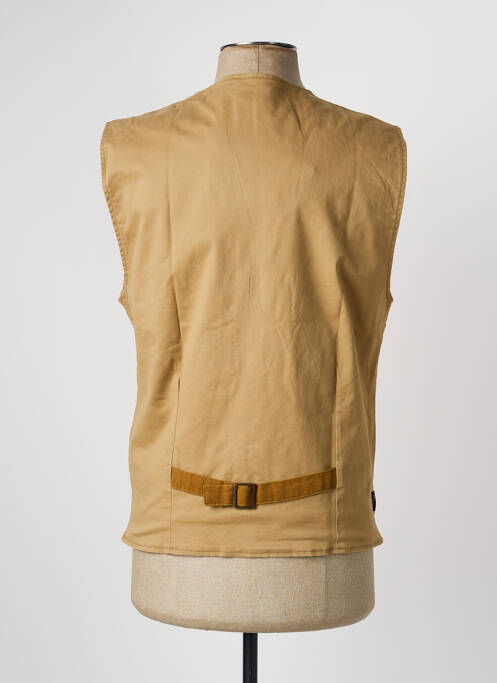 Gilet sans manche poches beige DAYTONA homme