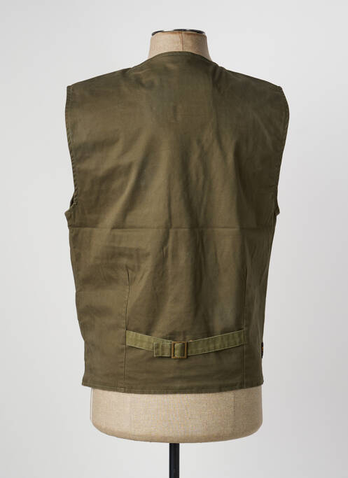 Gilet sans manche poches vert DAYTONA homme