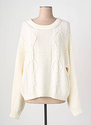 Pull stretch manches longues beige ESPRIT femme