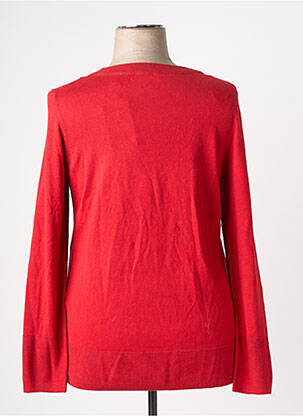 Pull stretch manches longues rouge ESPRIT femme