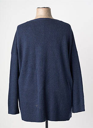 Pull tissage chiné manches longues bleu ESPRIT femme