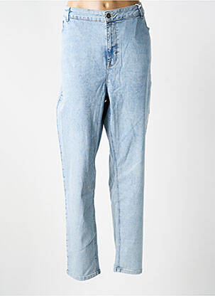 Jeans coupe slim stretch taille normale bleu YESTA femme