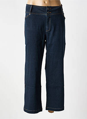 Jeans coupe large tissage brut bleu CLOUD9 femme