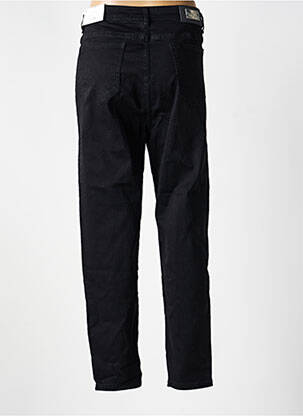 Jeans coupe slim stretch taille normale noir MAT. femme
