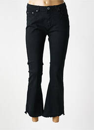 Jeans bootcut taille normale taille normale noir COUTUREINE femme
