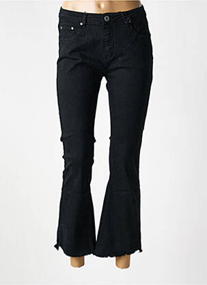 Jeans bootcut taille normale taille normale noir COUTUREINE femme