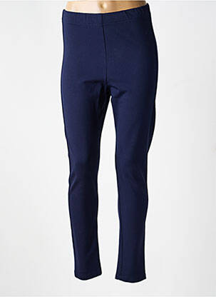 Legging tissage jersey taille normale bleu AN II VITO femme