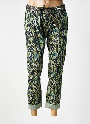 Jeans coupe slim taille normale taille normale vert PLEASE femme