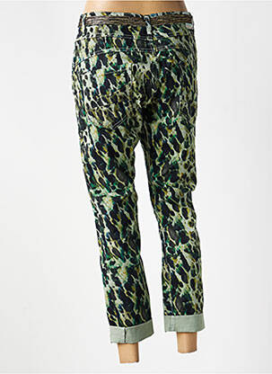 Jeans coupe slim taille normale taille normale vert PLEASE femme