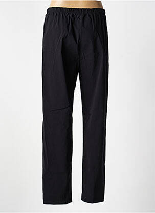 Pantalon droit tissage popeline taille normale noir OLIVER JUNG femme