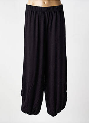Pantalon 7/8 stretch taille normale noir OLIVER JUNG femme