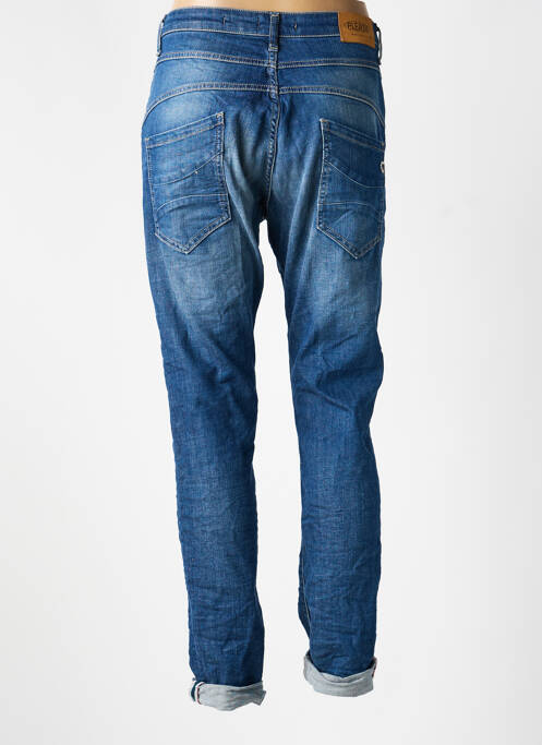 Jeans coupe slim stretch taille normale bleu PLEASE femme