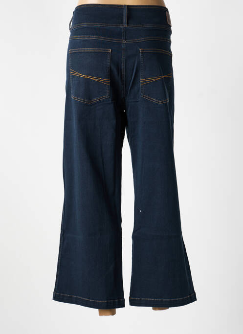 Jeans coupe large tissage brut bleu CLOUD9 femme