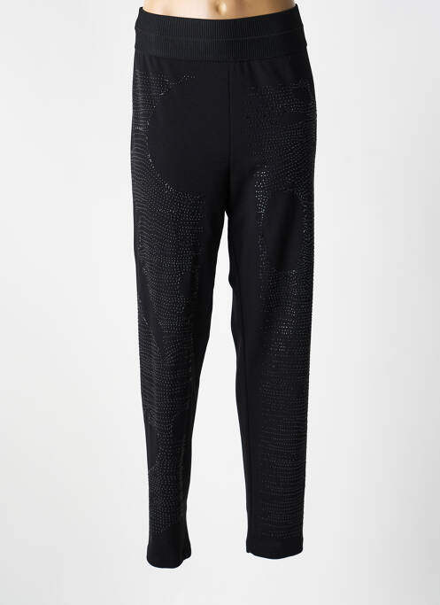 Legging stretch taille normale noir MAT. femme