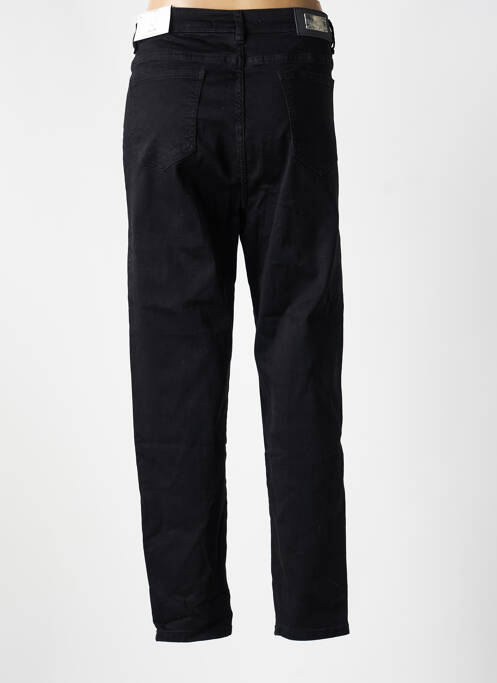 Jeans coupe slim stretch taille normale noir MAT. femme