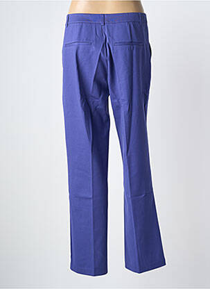 Pantalon slim tissage popeline taille normale violet ZILCH femme