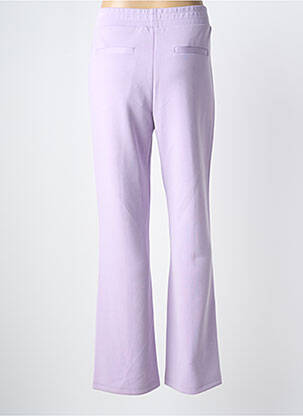 Pantalon droit stretch taille normale violet ESQUALO femme