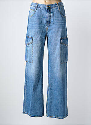 Jeans coupe large taille normale taille normale bleu ESQUALO femme