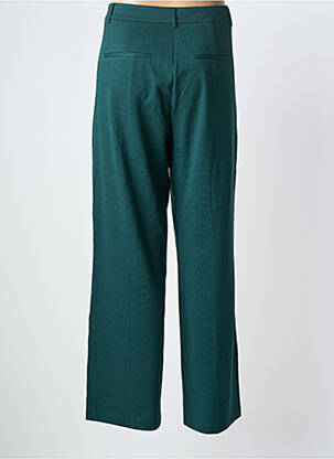 Pantalon chino tissage popeline taille normale vert ZILCH femme