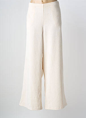Pantalon droit taille normale taille normale beige AN II VITO femme