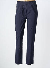 Pantalon slim taille élastique taille normale bleu OLIVER JUNG femme
