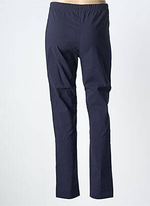 Pantalon slim taille élastique taille normale bleu OLIVER JUNG femme