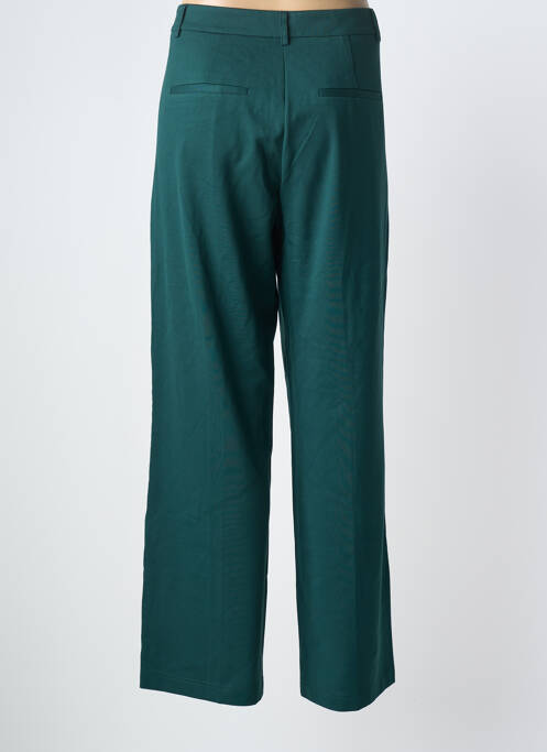 Pantalon chino tissage popeline taille normale vert ZILCH femme