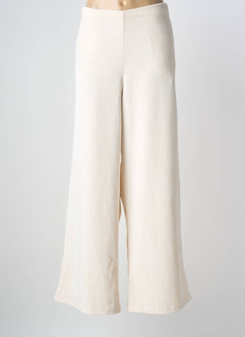 Pantalon droit taille normale taille normale beige AN II VITO femme