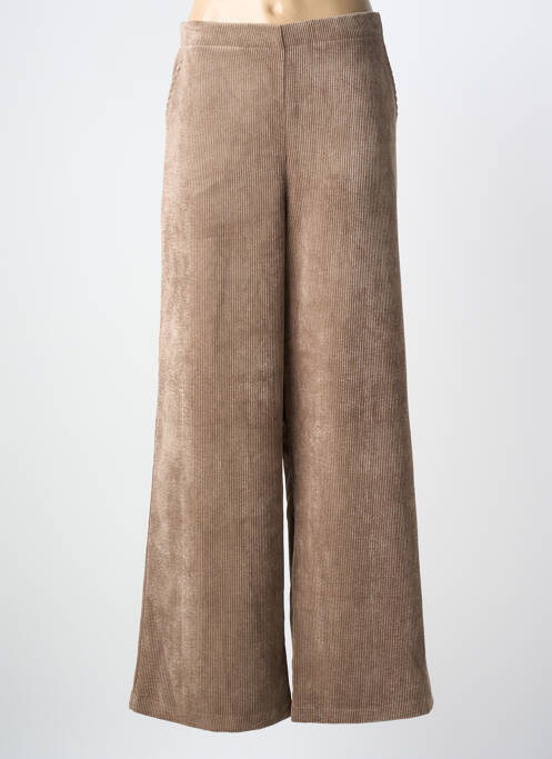 Pantalon droit taille normale taille normale marron AN II VITO femme