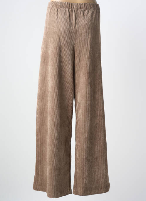Pantalon droit taille normale taille normale marron AN II VITO femme