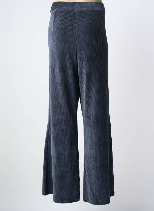 Pantalon droit stretch taille normale bleu YESTA femme