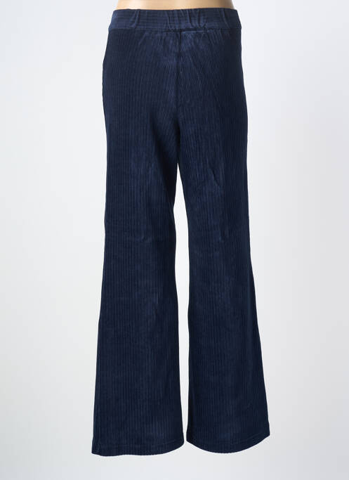Pantalon droit stretch taille normale bleu NICE THINGS femme