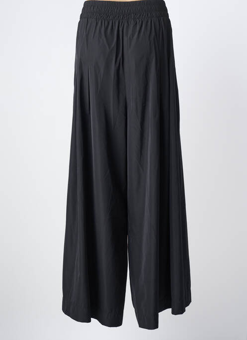 Pantalon large coupe fluide taille normale noir MAT. femme