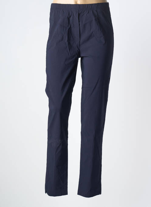 Pantalon slim taille élastique taille normale bleu OLIVER JUNG femme