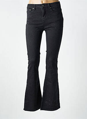 Jeans bootcut taille haute taille haute noir ESQUALO femme