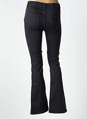 Jeans bootcut taille haute taille haute noir ESQUALO femme