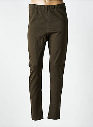 Legging tissage jersey taille normale vert AN II VITO femme