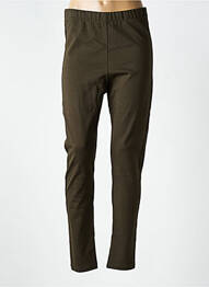 Legging tissage jersey taille normale vert AN II VITO femme