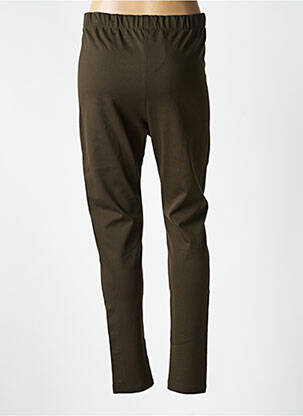 Legging tissage jersey taille normale vert AN II VITO femme