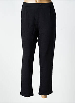 Pantalon 7/8 stretch taille normale noir KING LOUIE femme