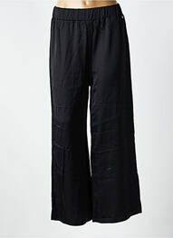Pantalon large coupe fluide taille normale noir MÊME ROAD femme