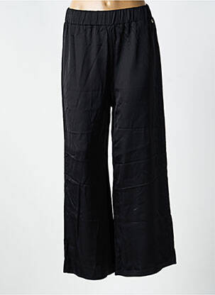 Pantalon large coupe fluide taille normale noir MÊME ROAD femme