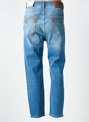 Jeans coupe slim stretch taille normale bleu MAT. femme